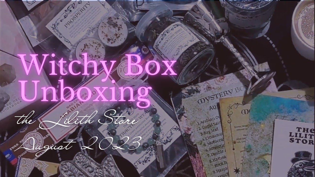 Mystery Box Unboxing - Witchy Unboxing 