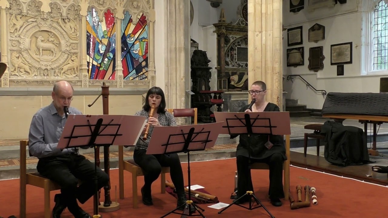 Sonata no 4 by Johann Mattheson | Pink Noise Recorder Ensemble