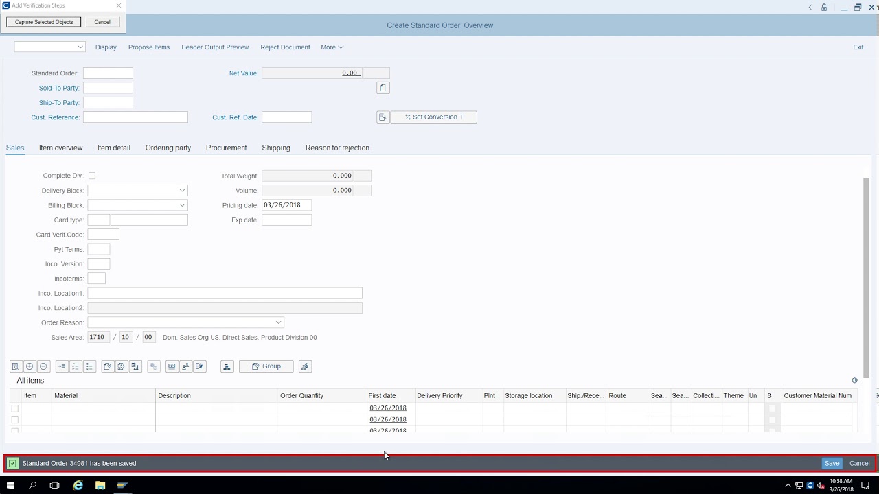 Using Analyze Capture to Build Test Cases