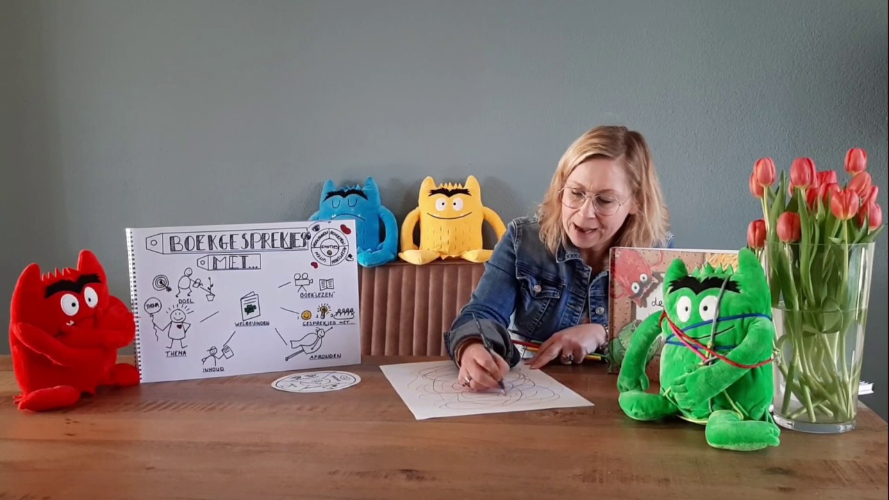 Boekgesprekjes met Christel: De kleur van emoties (Het kleurenmonster)