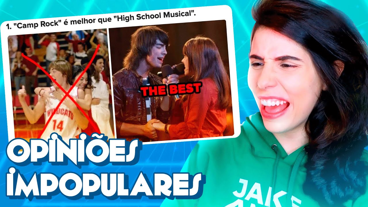 REAGINDO A OPINIÕES IMPOPULARES SOBRE FILMES DO DISNEY CHANNEL