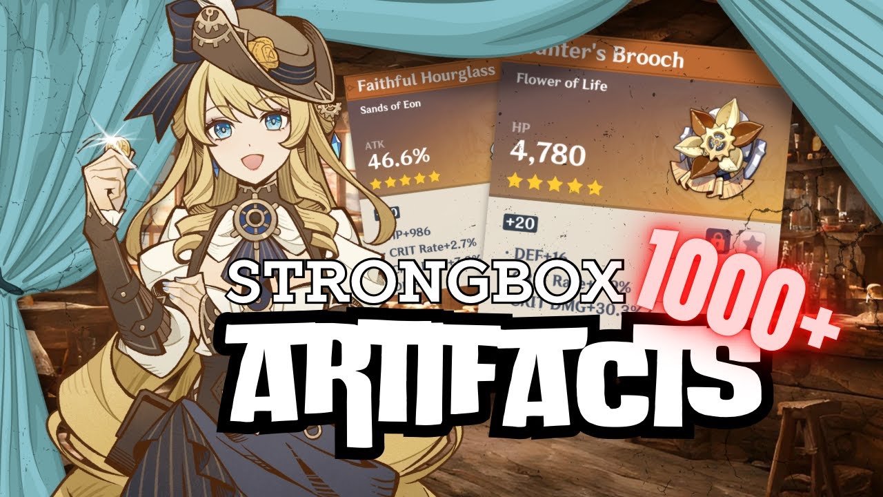 Sacrificing 1000+ Artifacts to rebuild NAVIA (Artifact Strongbox)