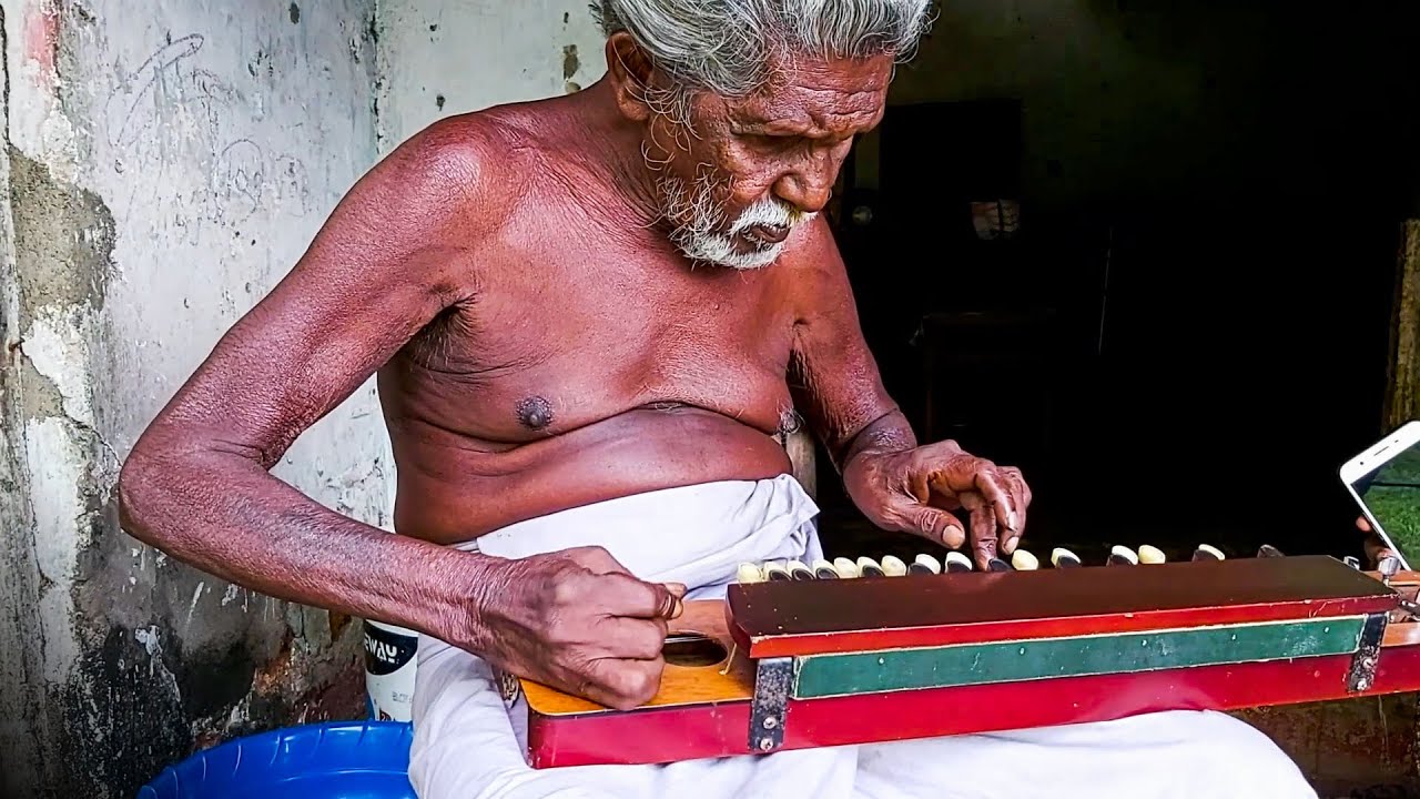 Old Japan Mandolin Player.
