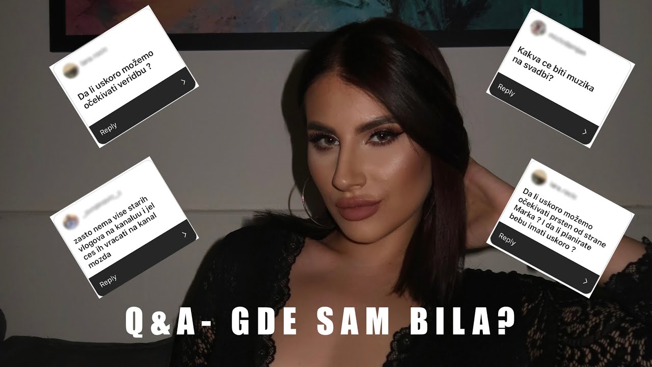 Q&A - Gde sam nestala, veridba, nova boja kose i nova pesma?