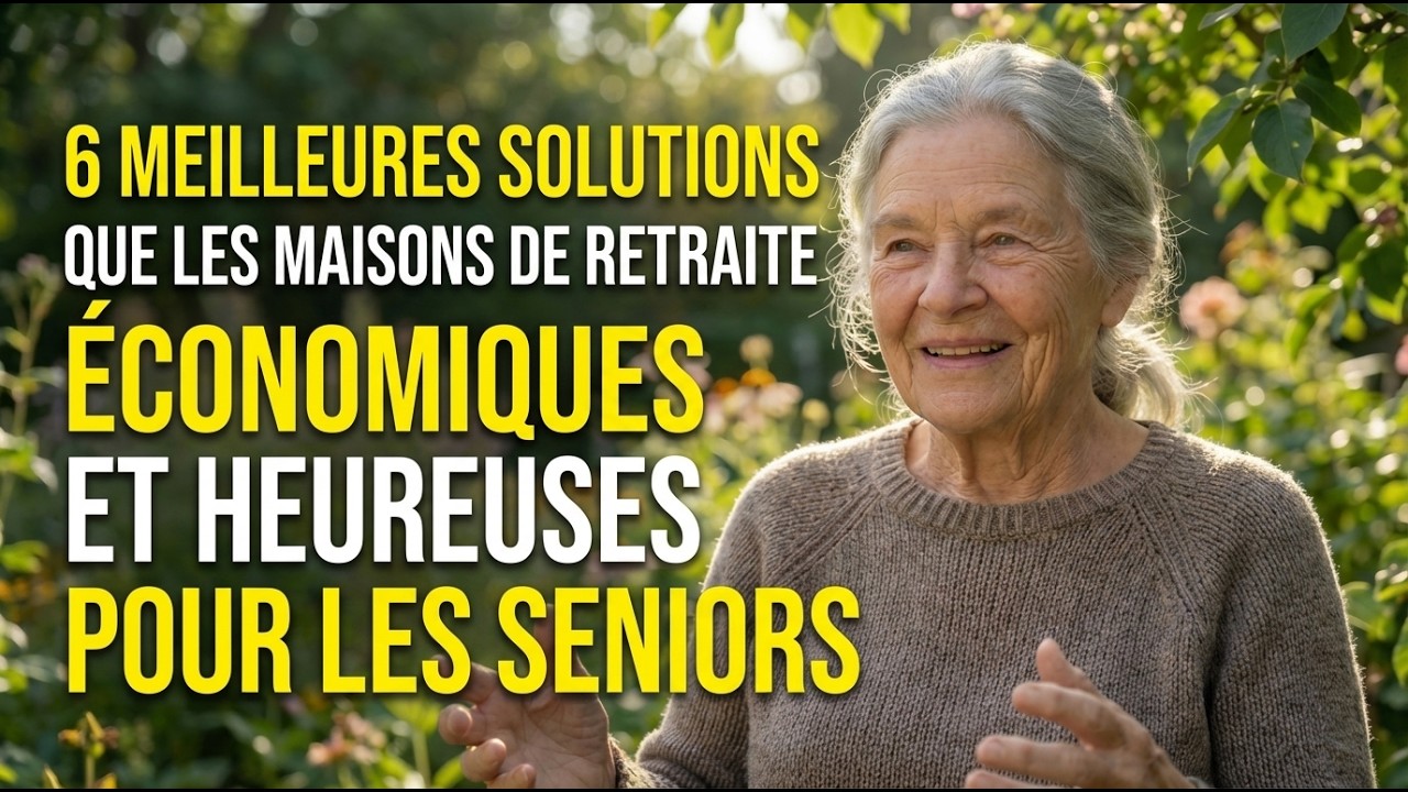 J’ai 89 ans... 6 meilleures options que les maisons de retraite, moins chères et plus heureusesc