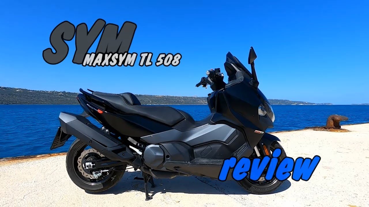 SYM TL 508 maxsym тест
