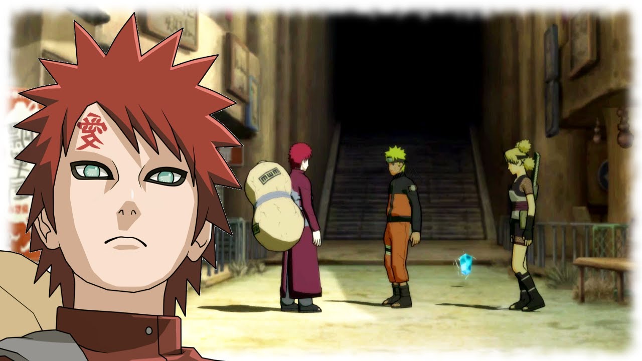 Naruto guards Gaara - Temari becomes Angry - Naruto Shippuden Ultimate Ninja Storm 3 Gameplay
