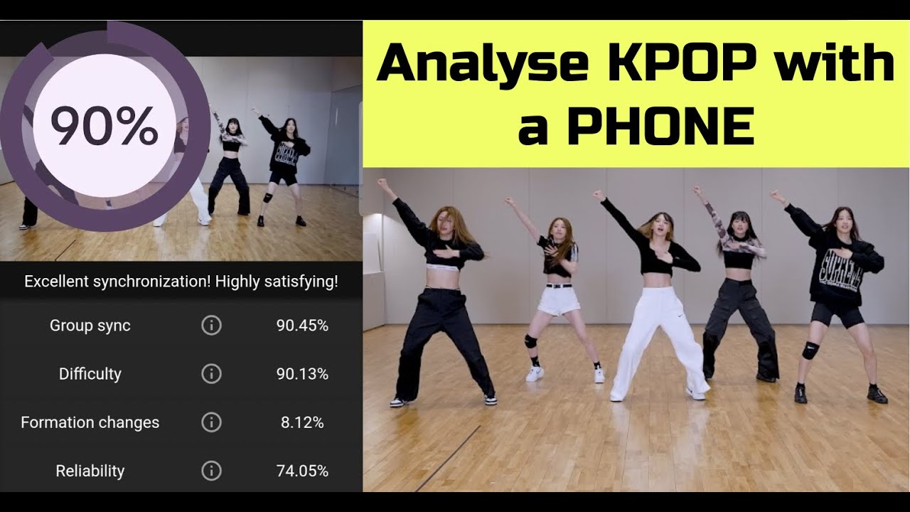 I built a mobile app to grade KPOP dances #synctrainer