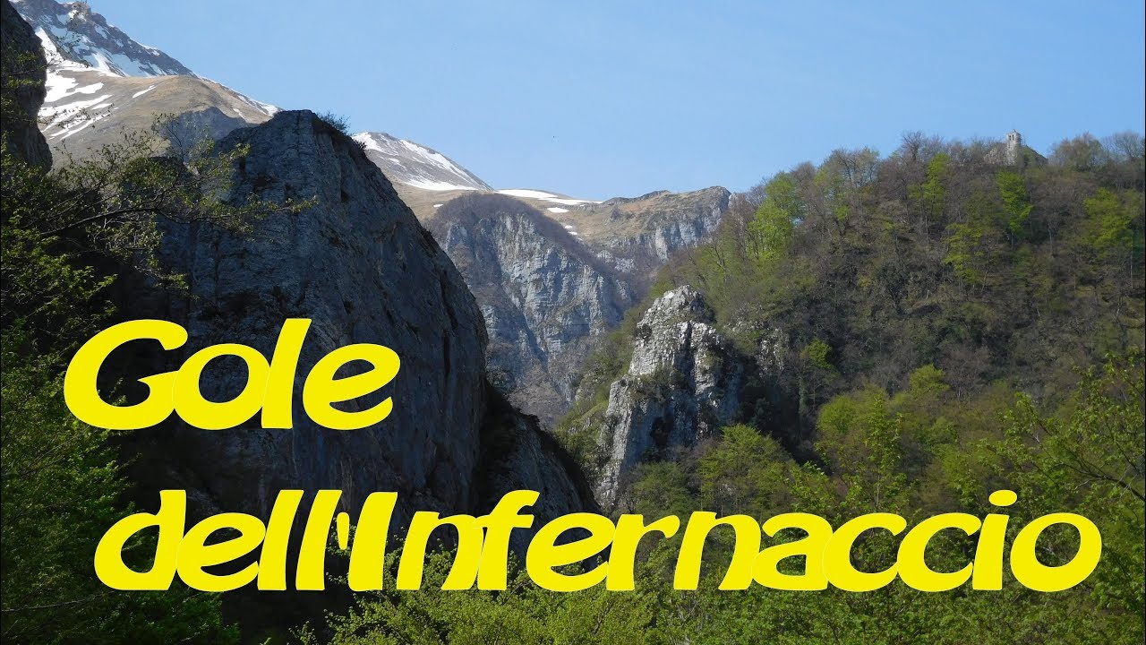 Escursione alle Gole dell'Infernaccio, Eremo di San Leonardo e Cascata nascosta (Video Guida)
