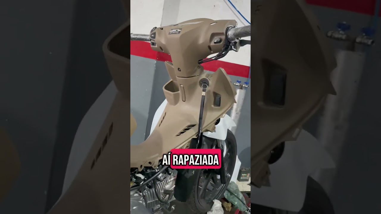 Adaptação freio traseiro nova Biz 125 2025
