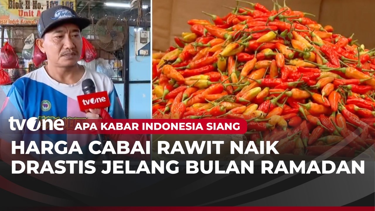 Rawit Merah Pimpin Kenaikan Harga Bahan Pokok! | AKIS tvOne
