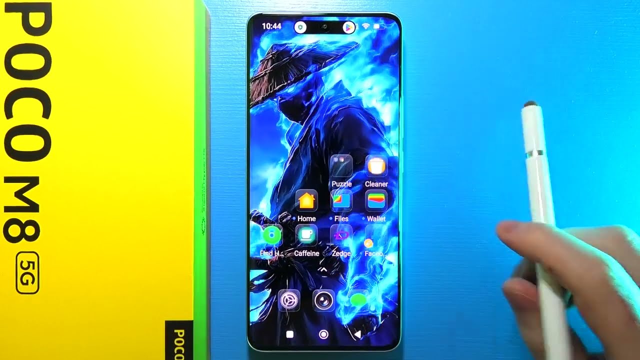 POCO M8 5G: How to Set Up Face Unlock