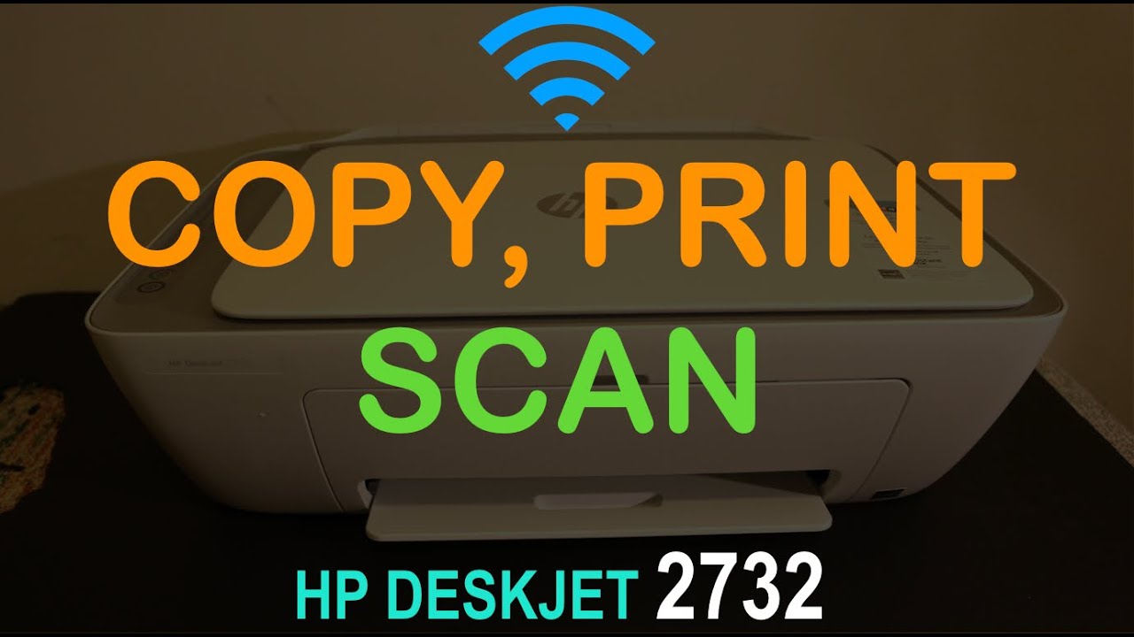 Copy Print Scan | HP Deskjet 2732 All-In-One Printer !!
