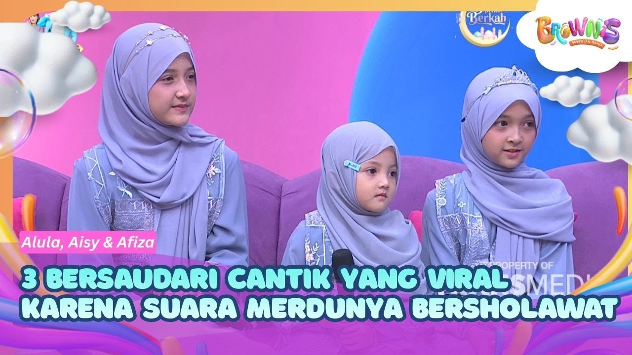 Bikin Adem! 3 Bersaudari Cantik Viral Karena Suara Merdunya Bersholawat - BROWNIS (6/3/26) P3