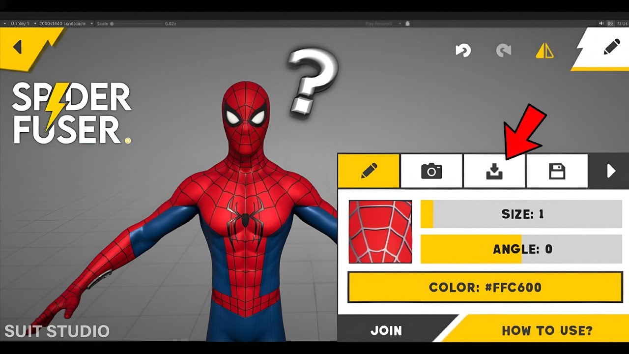 Custom Skin Texture Import & Fin Flowman's Room | Spider Fuser New Update 🔥
