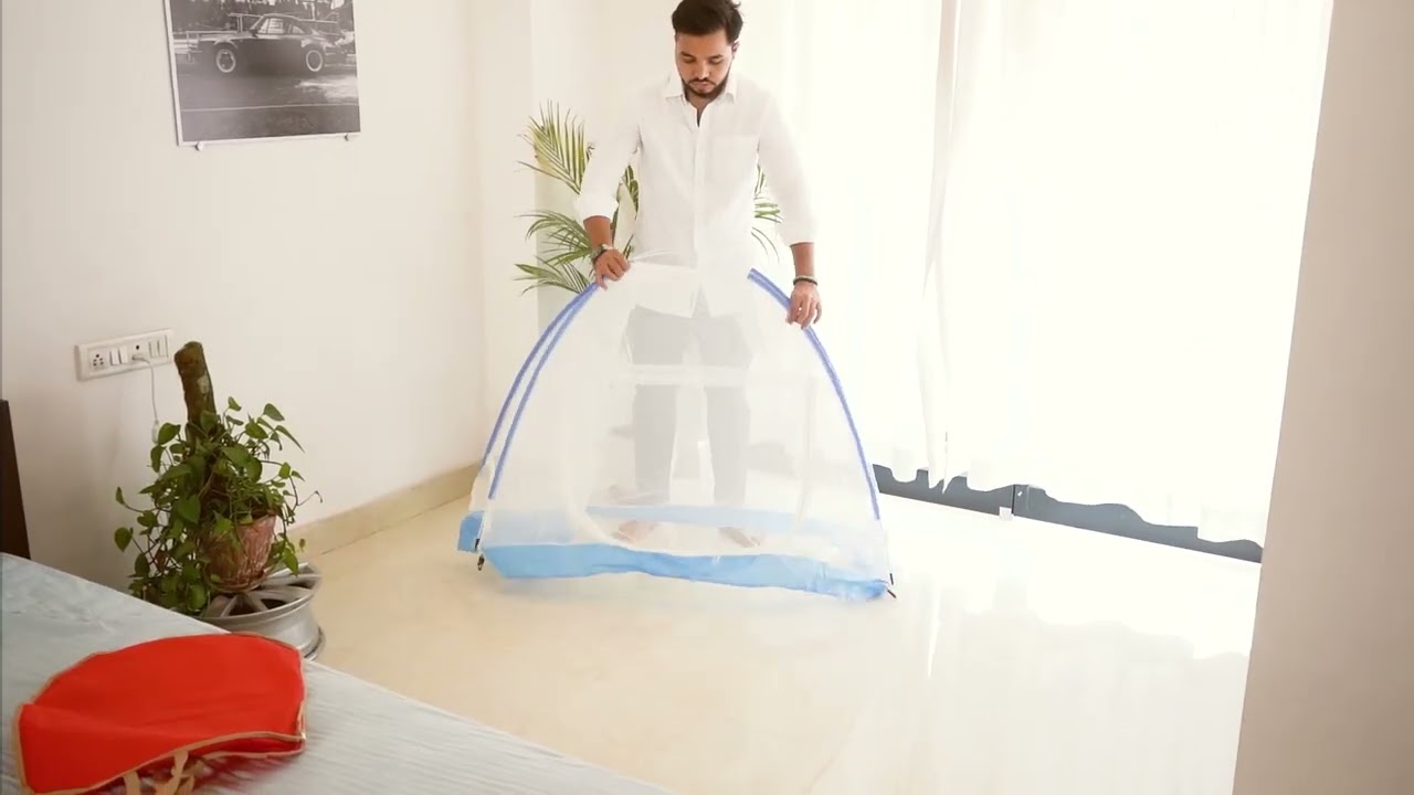 baby mosquito net folding | How to fold Fegore baby mosquito net | mosquito net for baby amazon.