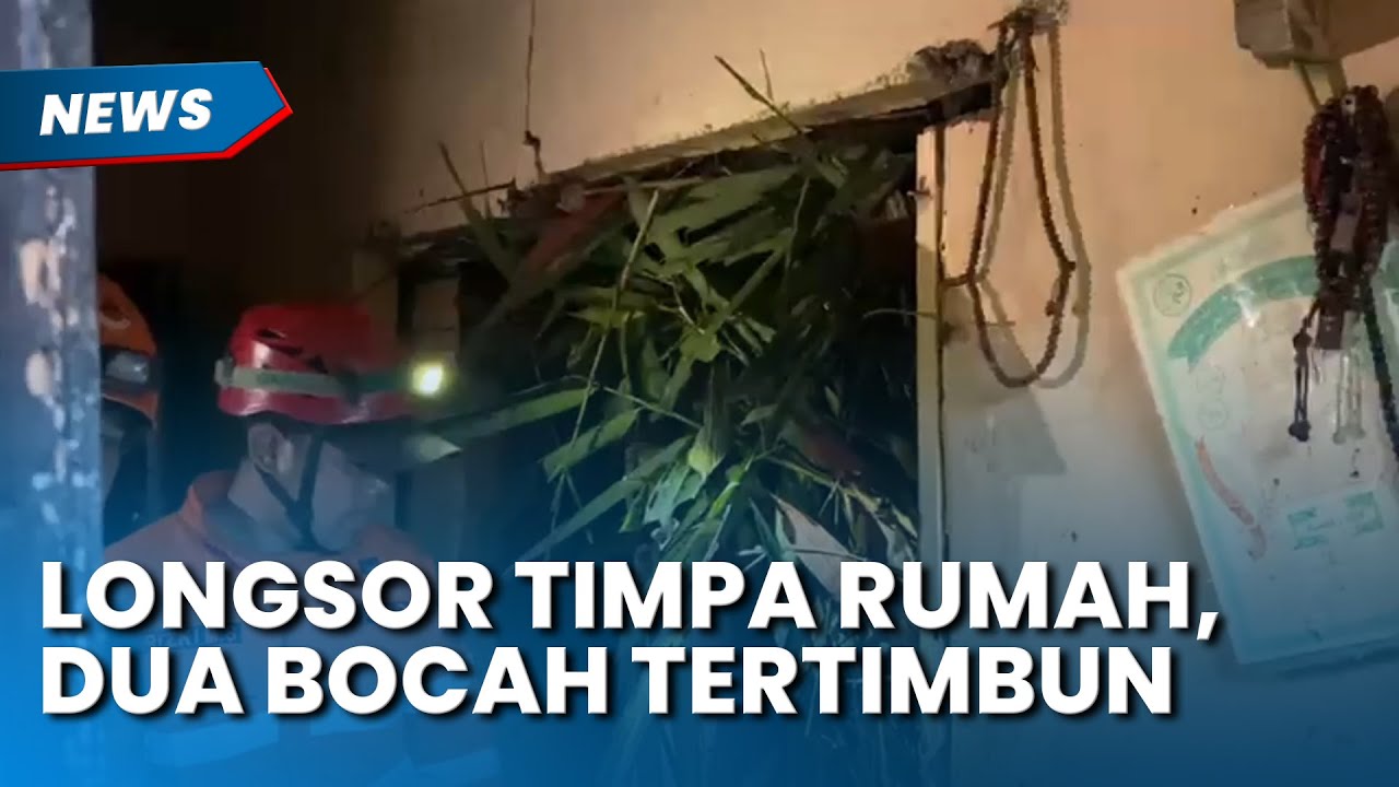 Longsor Tebing Bambu di Bogor Selatan, Dua Bocah Sempat Tertimbun