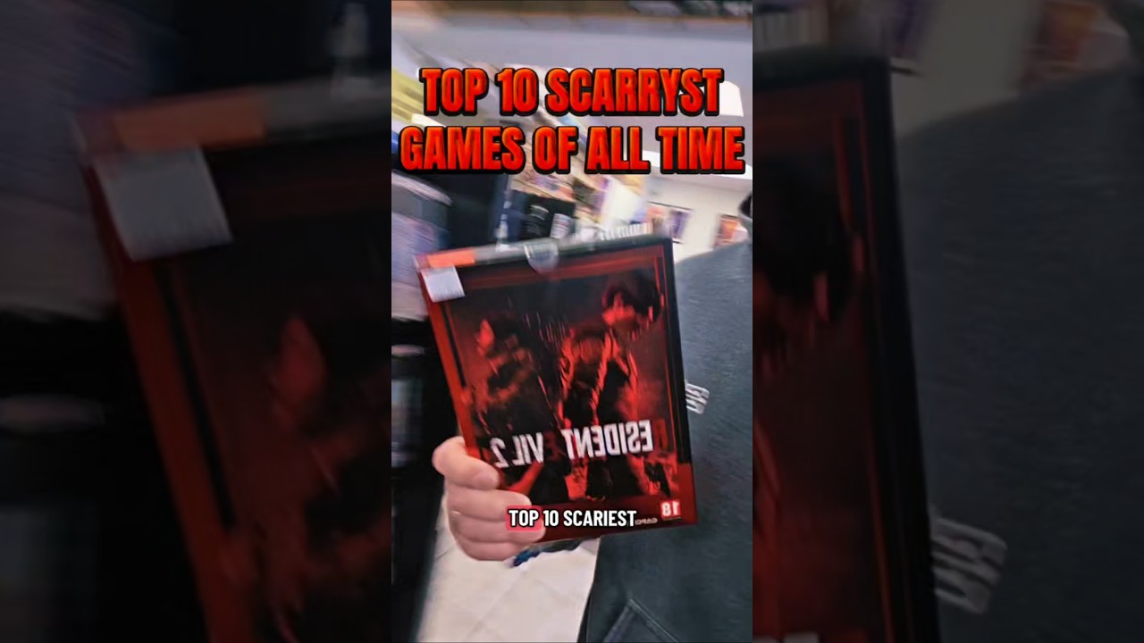 TOP 10 SCARIEST GAMES OF ALL TIME!! #scarygames #scary #games #videogames #gaming #horrorgaming #fyp