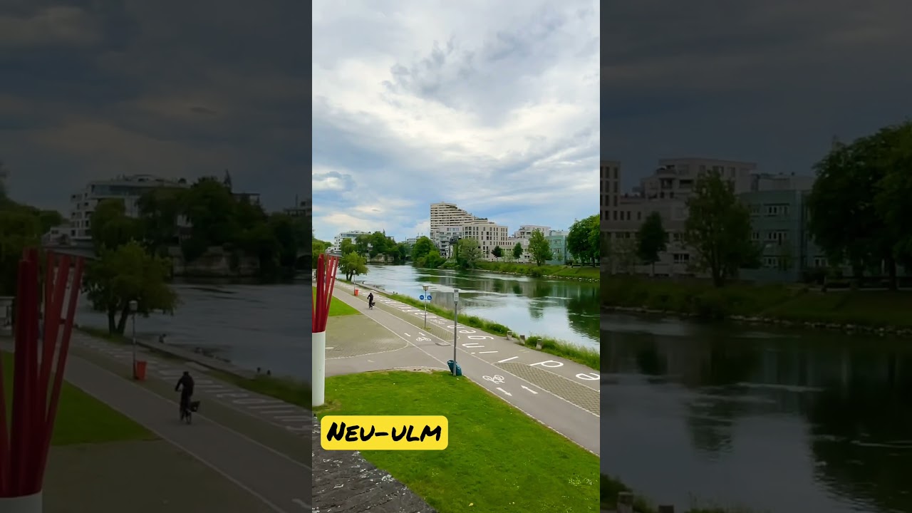 Ulm walking tour route #views #city #riverside #walkingtour #tour