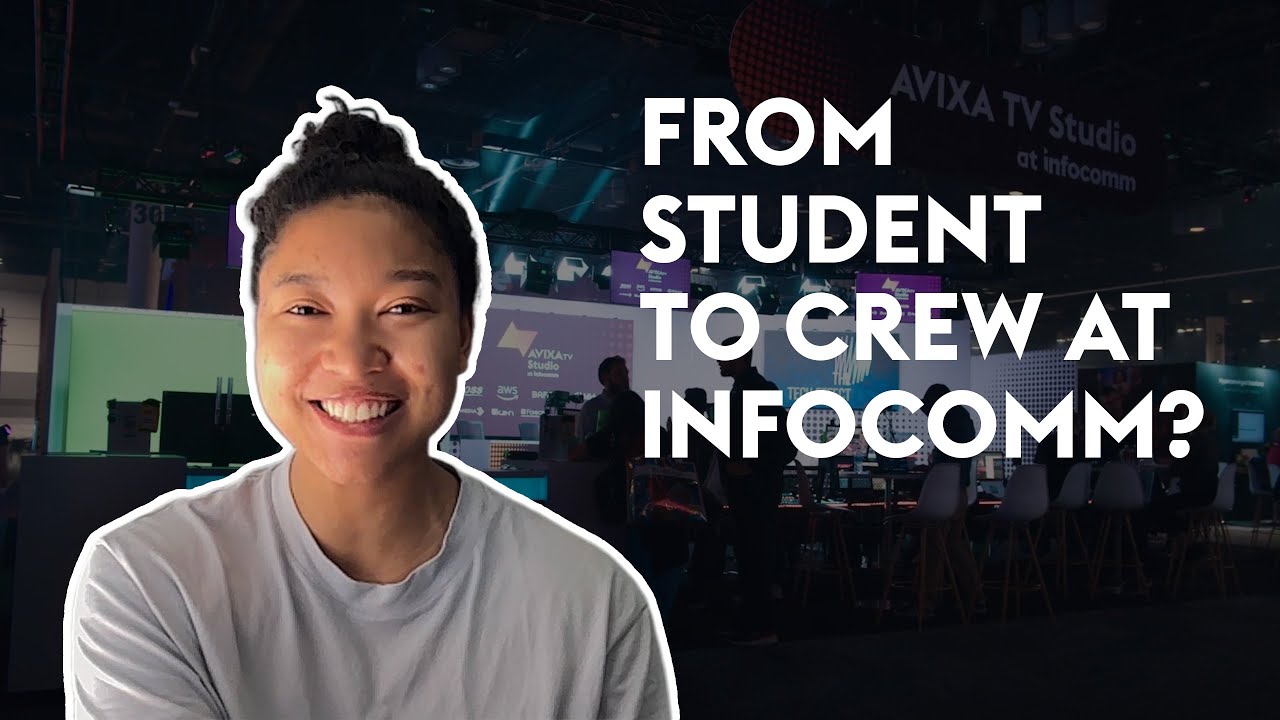 How a UCF Student Became Part of the AVIXA TV Studio Crew for a Day