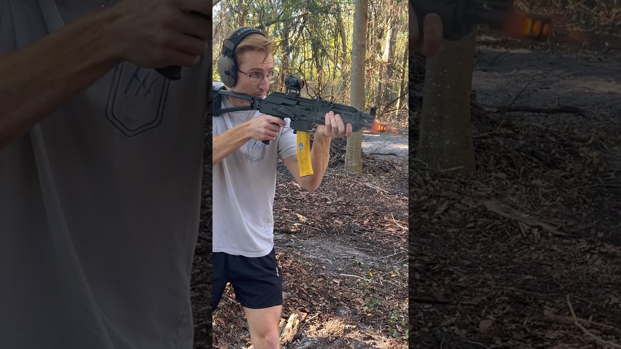 PSA AK-V range day! That ALG trigger is a 10/10. Banana mags are a must!