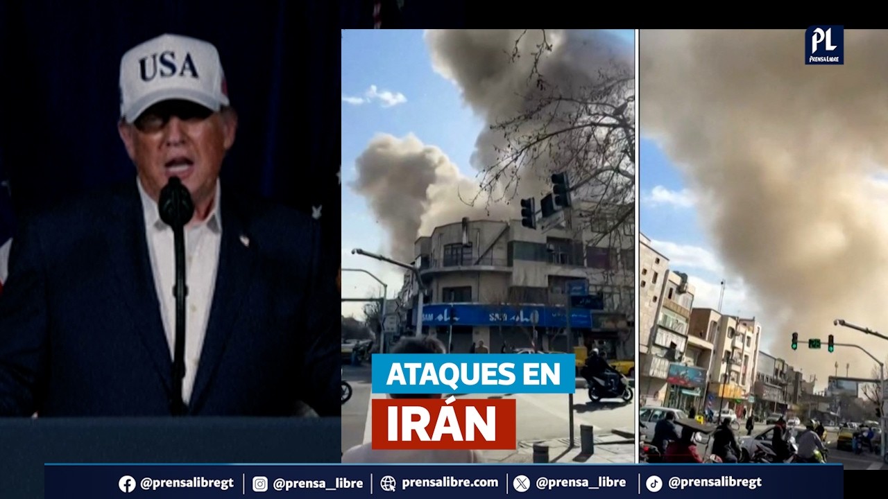 Trump anuncia ataques “de gran envergadura” contra Irán para destruir su industria de misiles