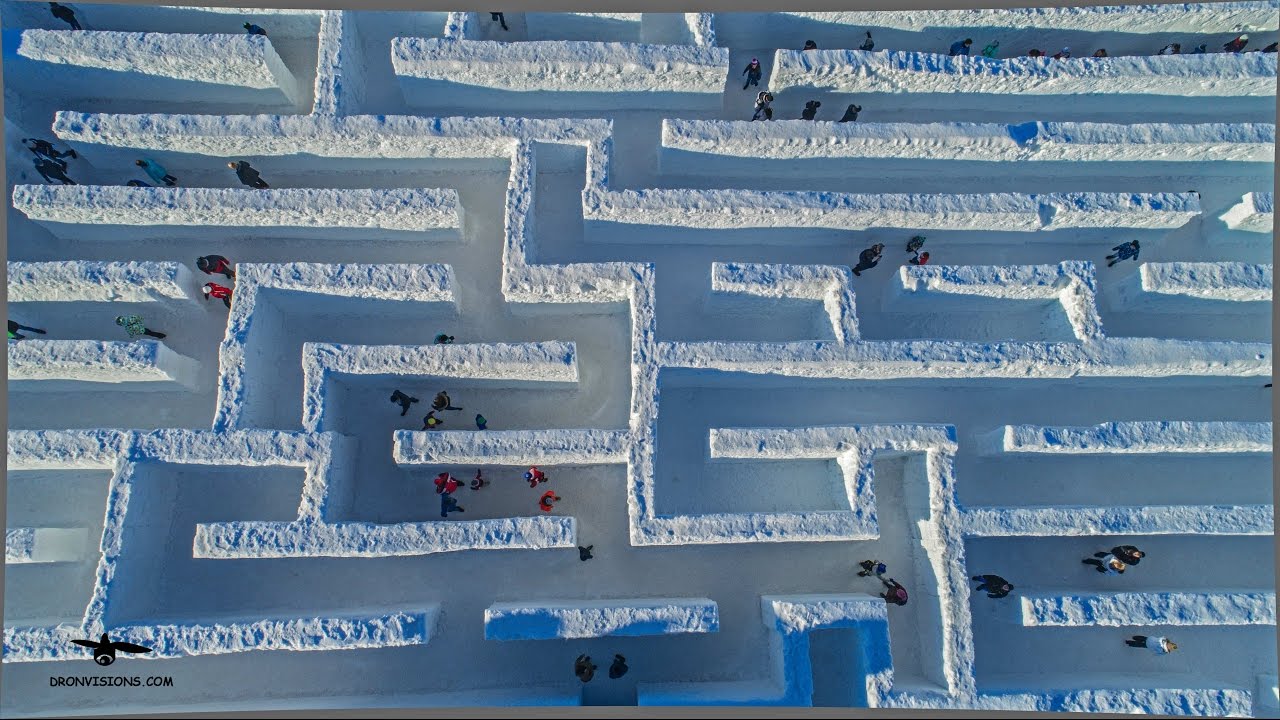 Snowlandia Zakopane 2017, Największy Śnieżny Labirynt na świecie