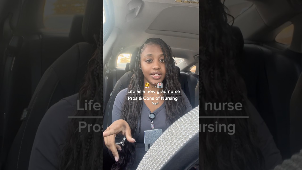 pros & cons of nursing 🩺 #viralvideo #newgradnurse #nursing #prosandcons #thoughts