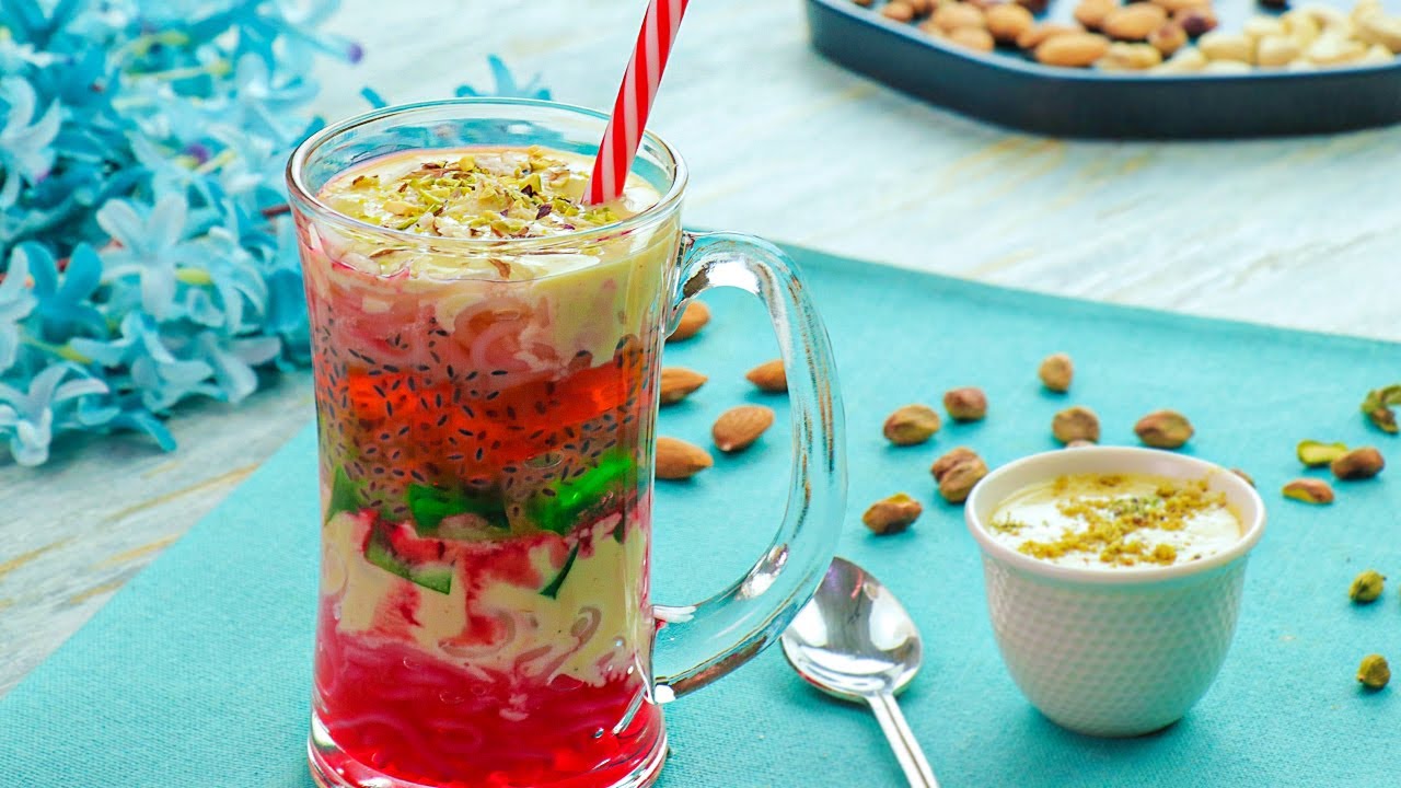 Rabri Falooda Recipe | How to make rabri falooda | Falooda Dessert Recipee by SooperChef