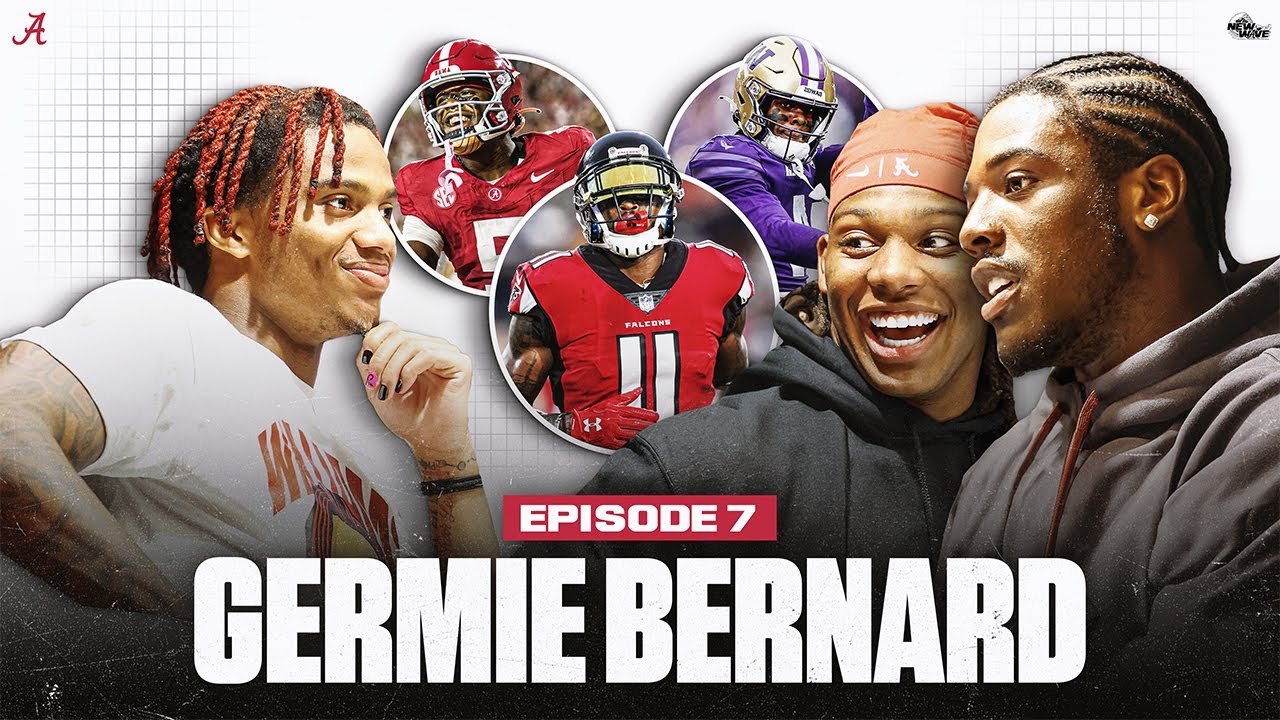 Germie Bernard: Julio Coaching at Bama, Playing O-Line Before WR, Hardest Part of Bama! | Ep. 7