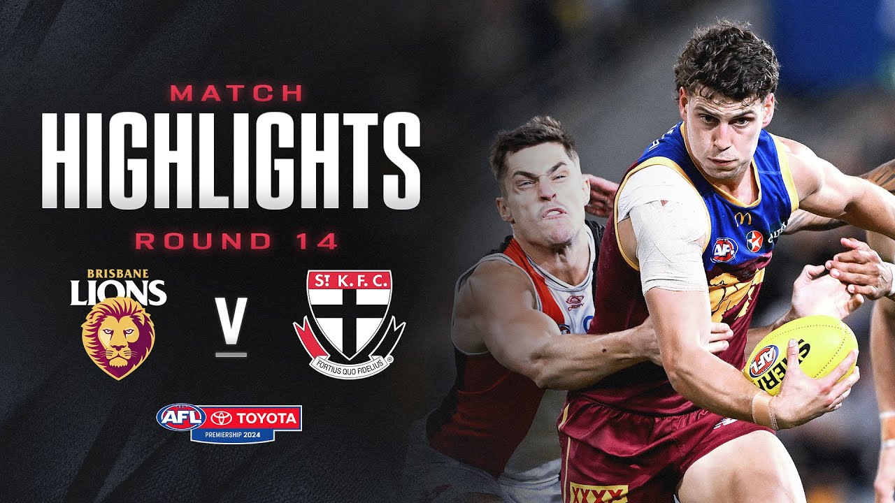 Brisbane Lions v St Kilda Highlights | Round 14, 2024 | AFL