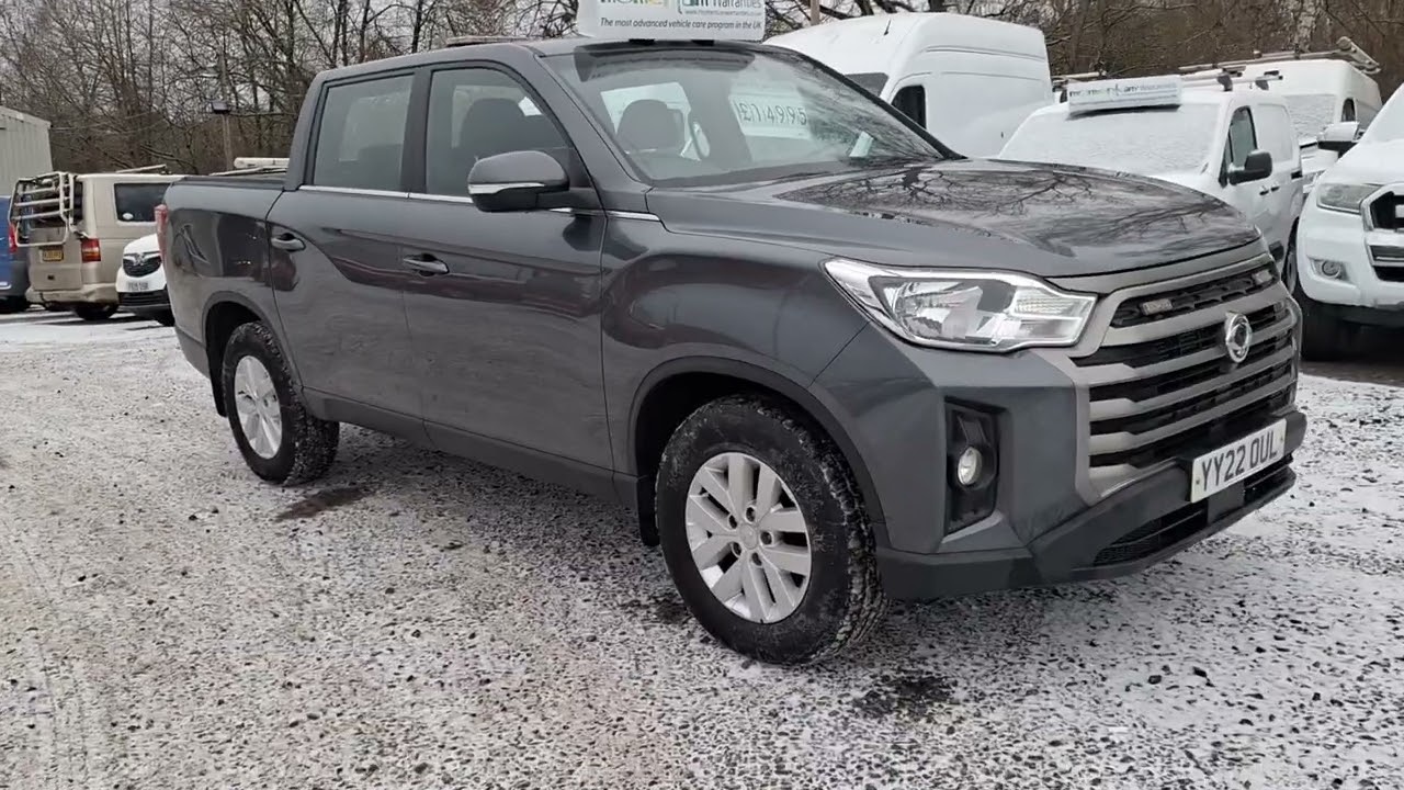 SSANGYONG MUSSO2.2 D EX  Van 2022 (22)60,478 Miles Diesel Manual Grey  pickup Ute