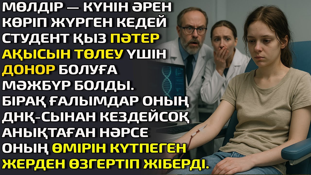МӨЛДІР — КҮНІН ӘРЕН КӨРІП ЖҮРГЕН КЕДЕЙ СТУДЕНТ ҚЫЗ ПӘТЕР АҚЫСЫН ТӨЛЕУ ҮШІН ДОНОР БОЛУҒА МӘЖБҮР БОЛДЫ