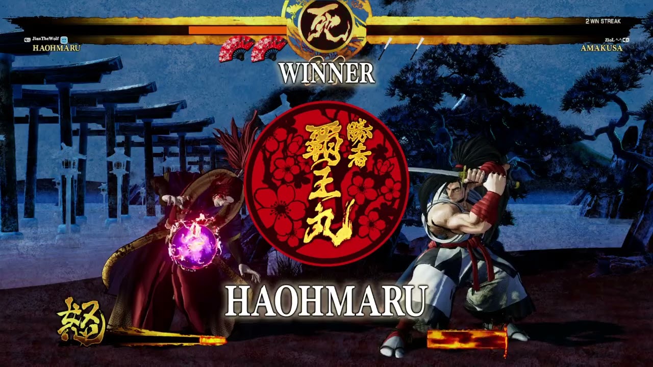 Samurai Shodown FT10 JianTheWolf (Haomaru) vs ZioL (Amakusa)