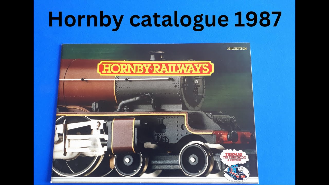 Hornby 1987 model railways catalogue full look through from Mangley Town