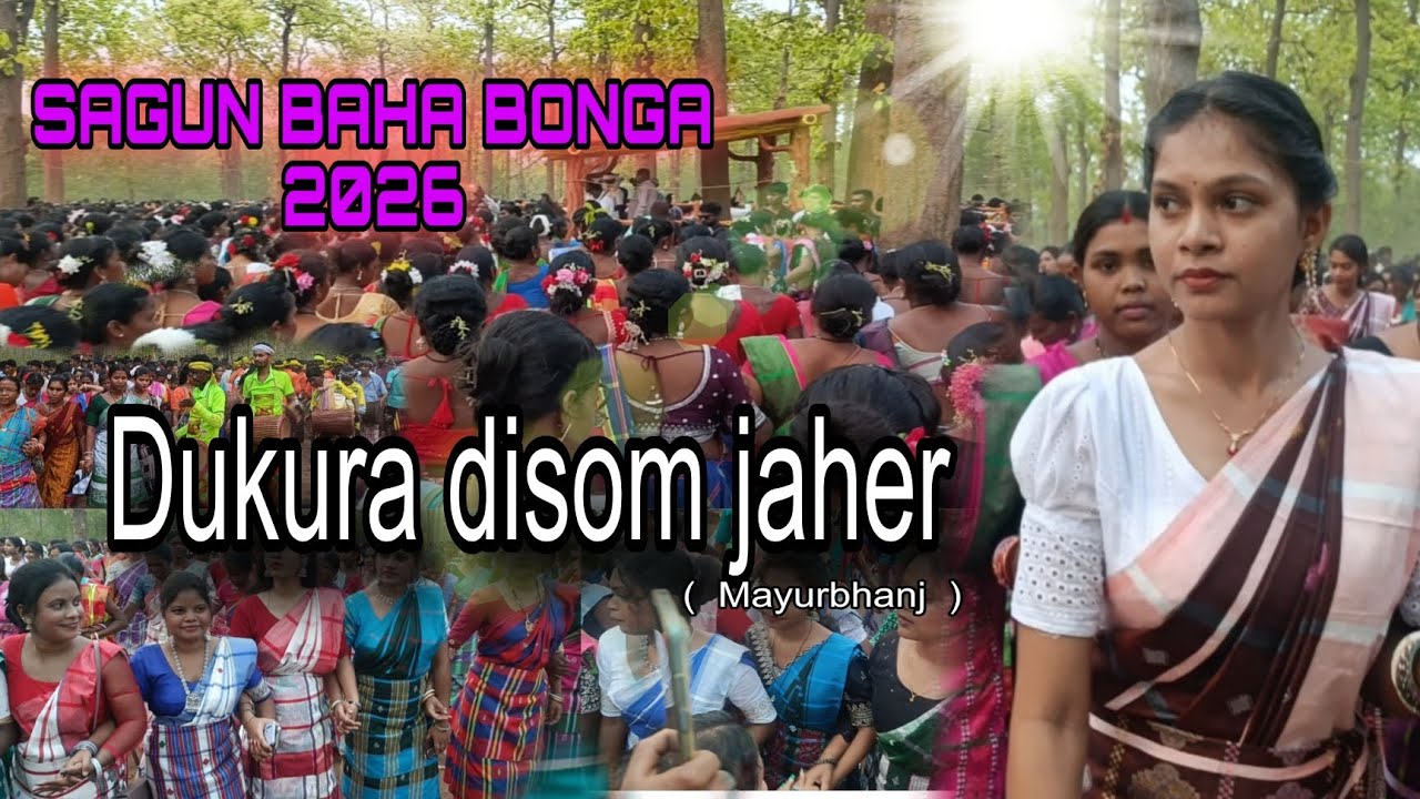 Dukura disom jaher 2026. Santali baha bonga enej.Baha bonga 2026  #officialsunilkumarsk #vlogvideo 