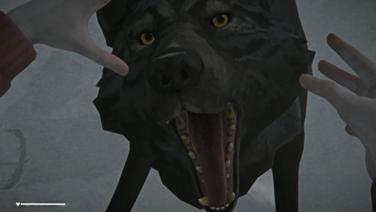 一周目《漫漫长夜》P10:这狼是真咬啊/First reading of The Long Dark, page 10: This wolf really bites!