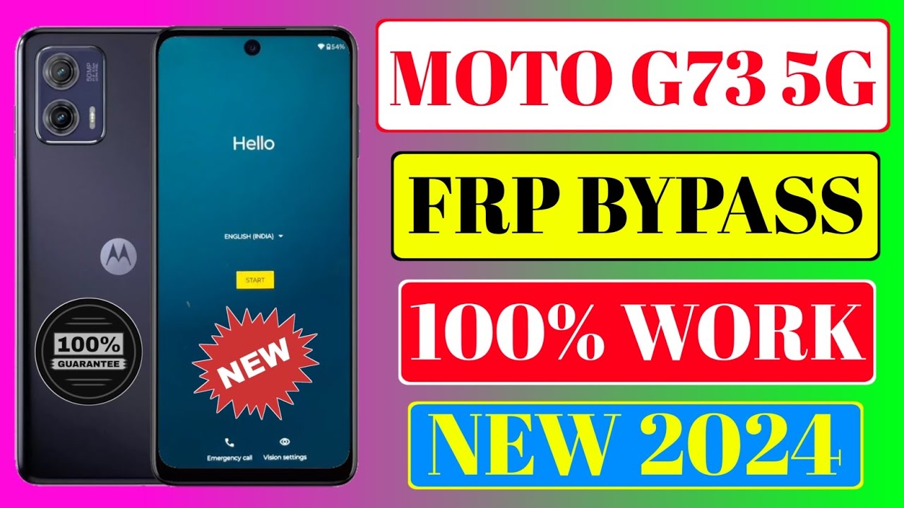 Motorola G73 Frp bypass | Android 14 | Without PC 2024 | Moto G73 Google Account Bypass Android 14