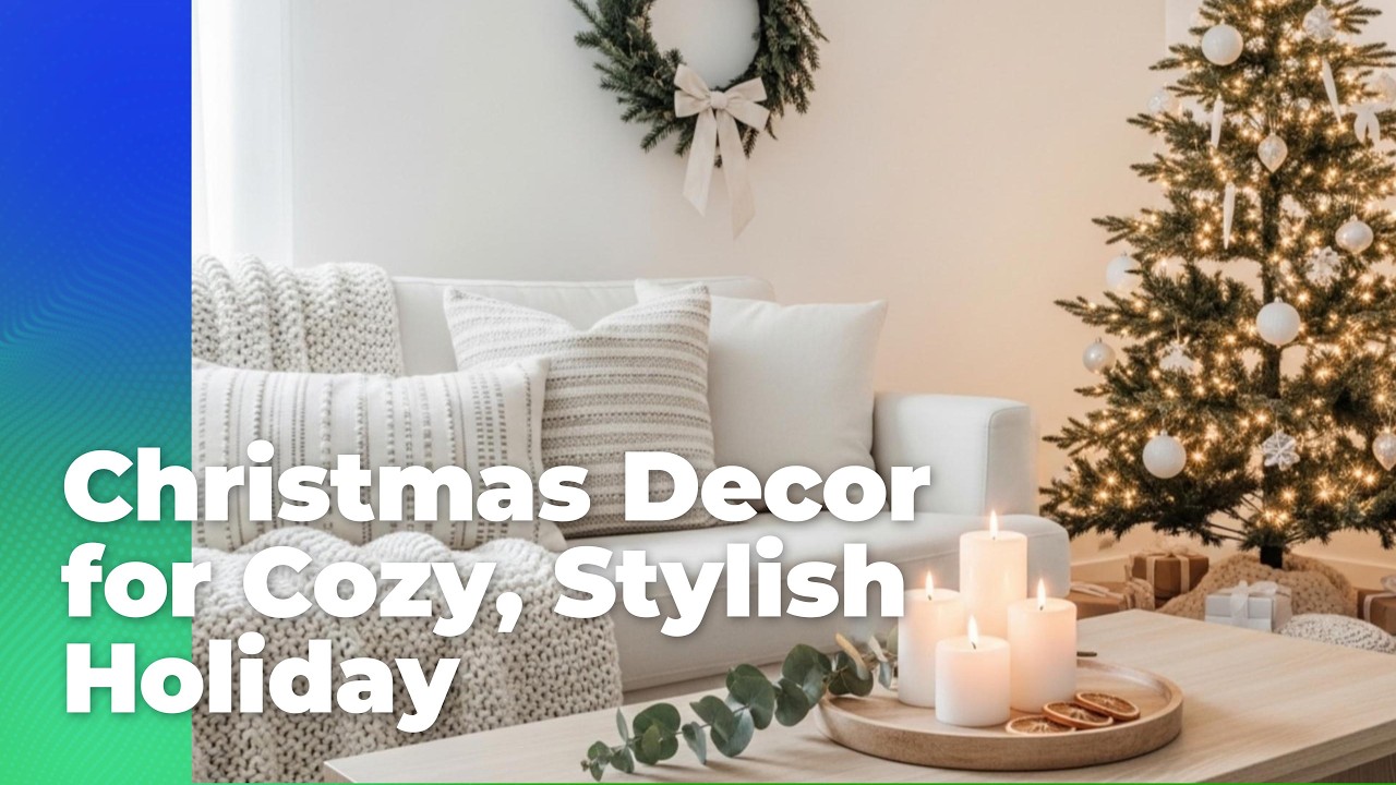 Simple & Elegant Minimalist Christmas Decor Ideas for a Cozy, Stylish Holiday