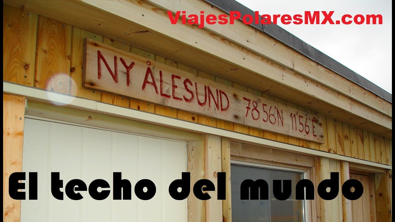 NY-ALESUND SVALDARD NORUEGA el techo del mundo
