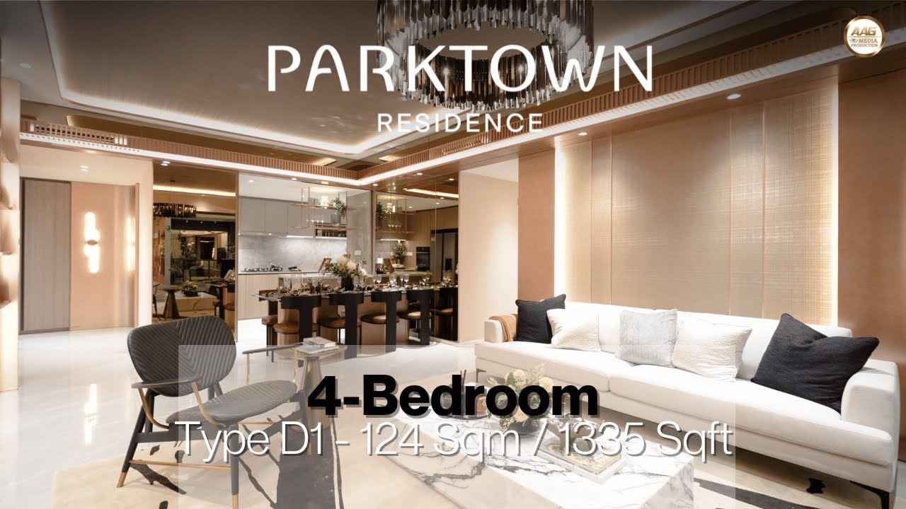 Singapore Showflat Tour - PARKTOWN Residence I 4 Bedroom I OrangeTee AAG #OTProjects2025