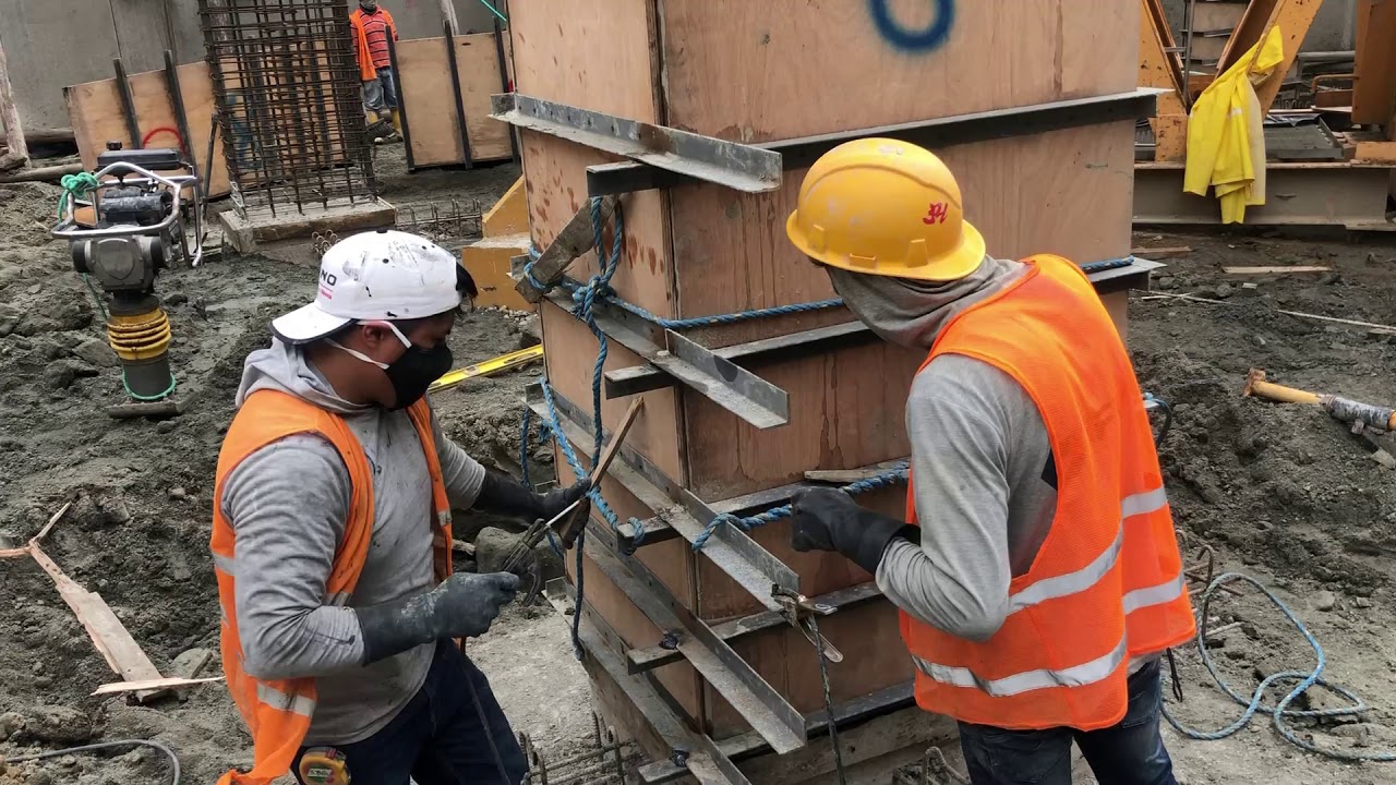 ESTRUCTURAS   2,011 Encofrado de Columnas de Hormigón Armado