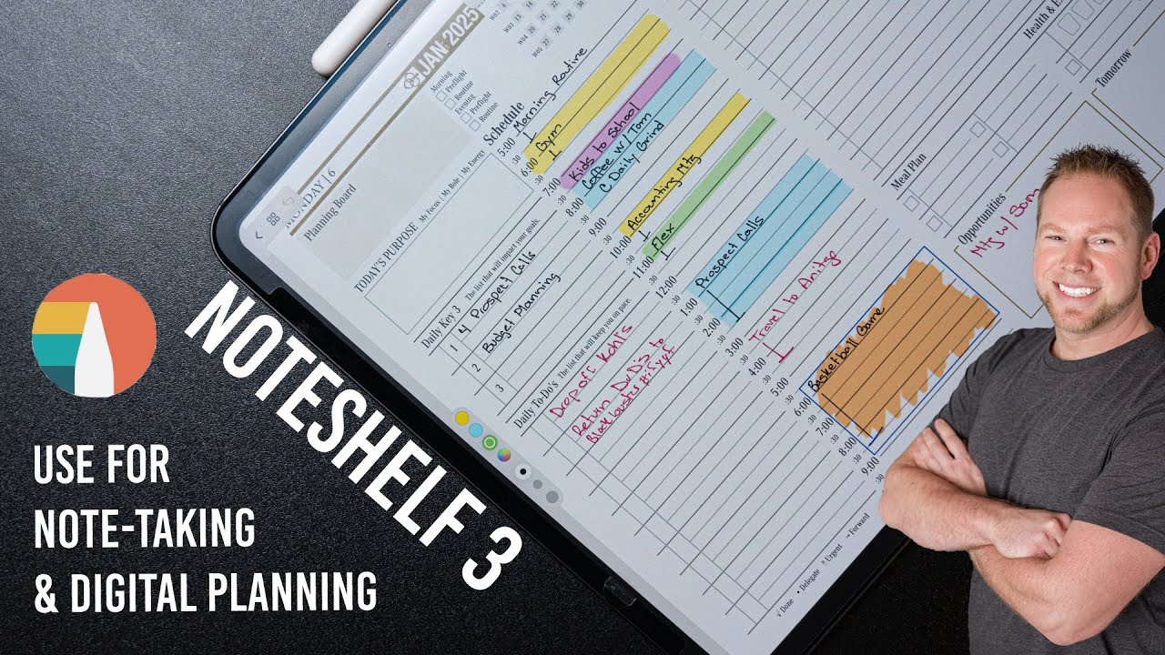 Как я использую Noteshelf 3 для создания заметок и планирования