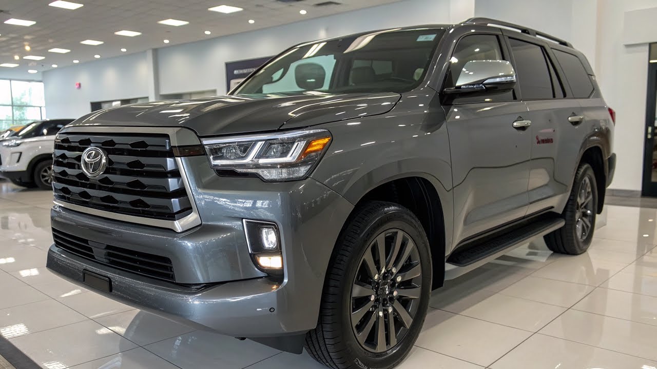 Toyota Sequoia Limited i-FORCE MAX 2026 года – гибридный зверь, покоряющий дороги! USA CarReview