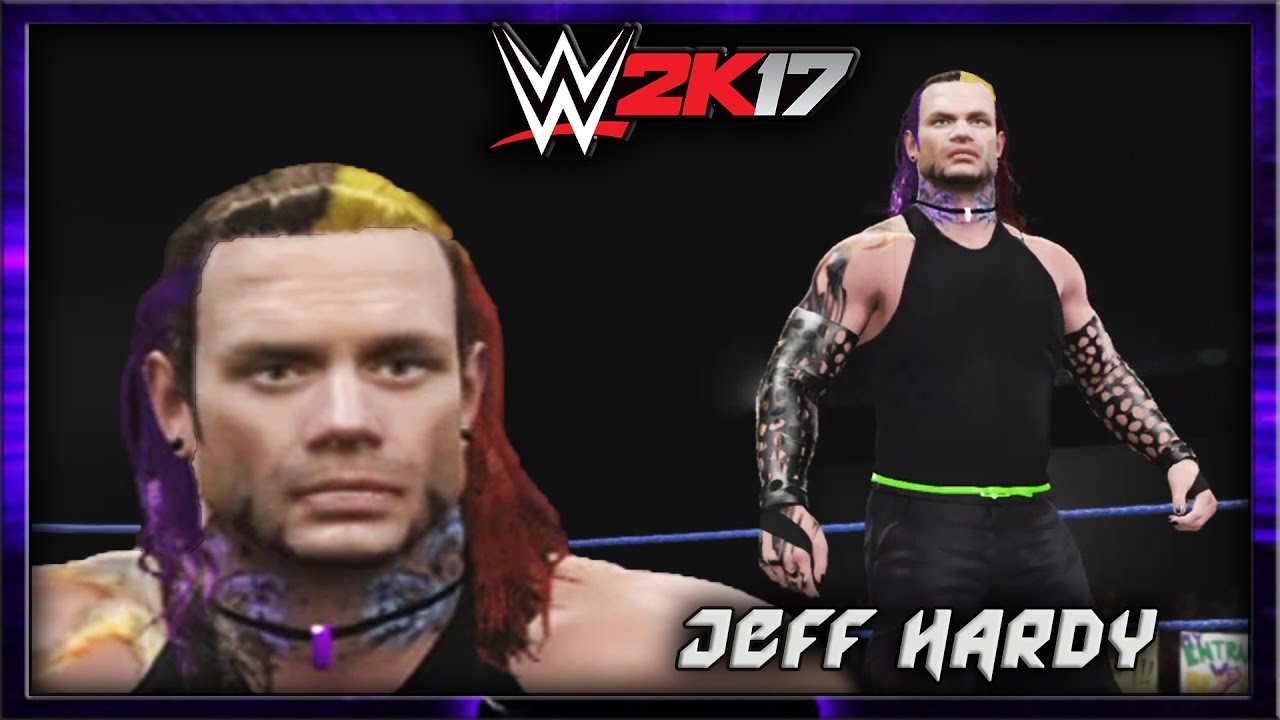 WWE 2K17 Jeff Hardy CAW Formula + Entrance & Finisher
