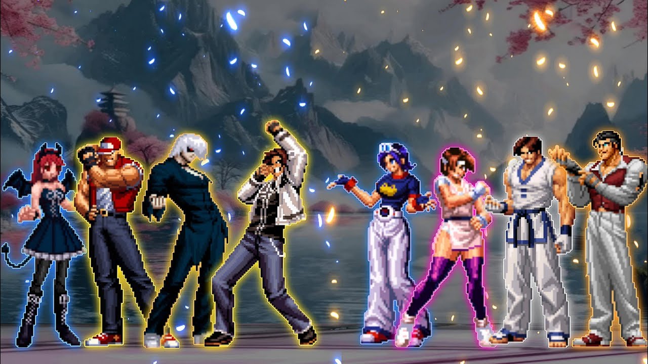 [KOF Mugen] Xue Luo Sheng Team VS. Robert-Keyser Team [Zrix Heaven VS. Rumi] Match 24