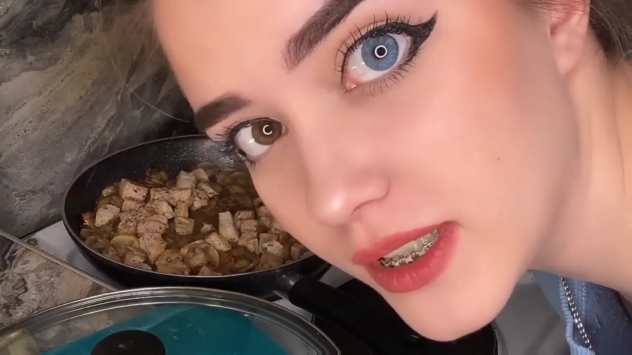 SPAGHETTI WITH MUSHROOMS AND TURKEY ❤️