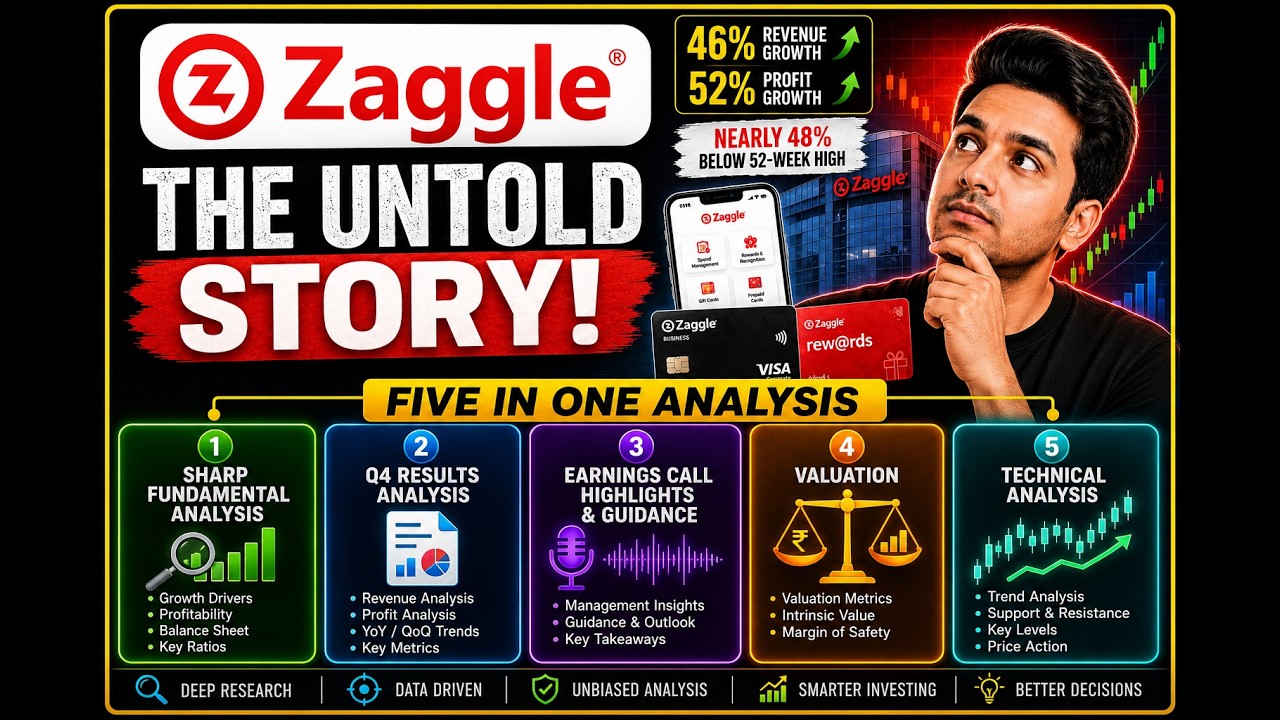Анализ акций Zaggle Prepaid: сильный рост, но всё ещё падение на 48%?