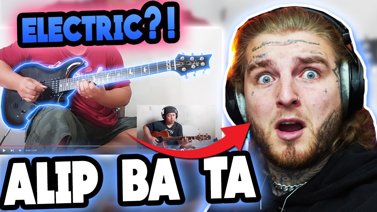 ELECTRIC GUITAR?! Alip Ba Ta - Juli 97 (FIRST REACTION)