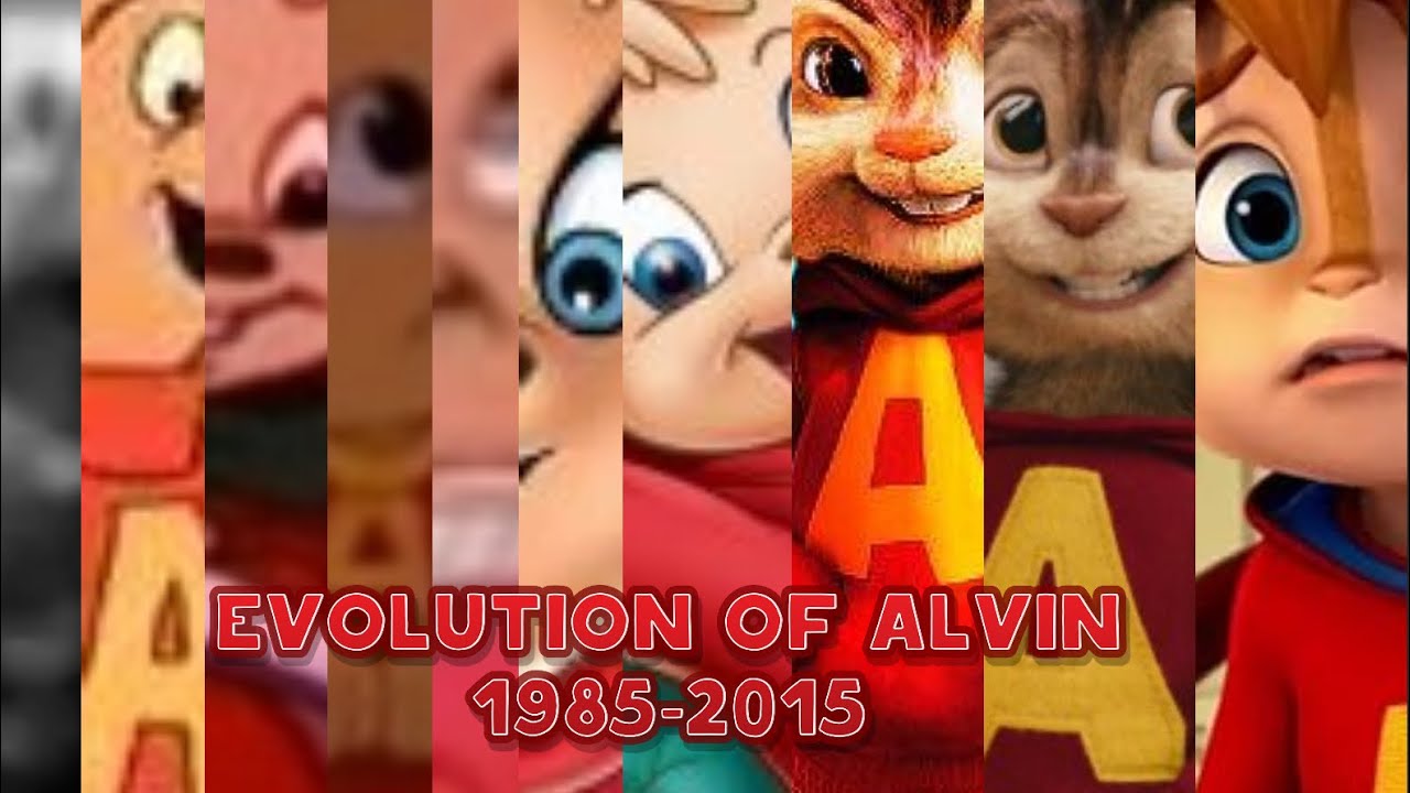 Evolution of Alvin 1958-2015 from Alvin and The Chipmunks